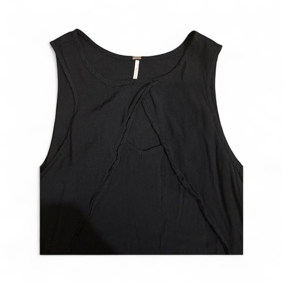 Free People Black Tank Top - Picture 2 of 5